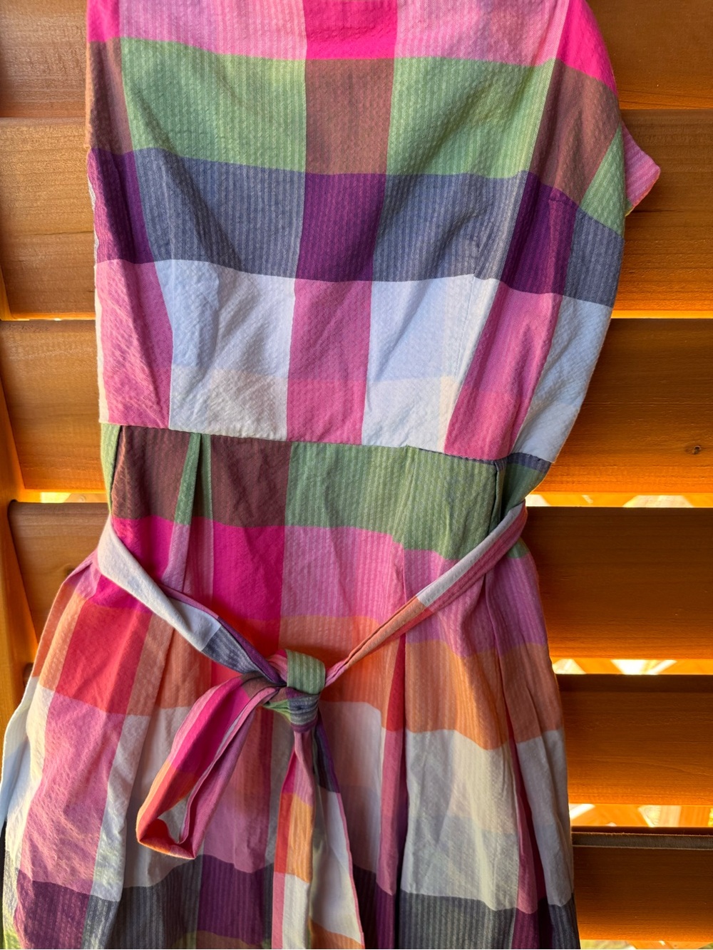 Kate Spade for Target Plaid Maxi Dress in Multi Plaid and Never Worn - Picture 3 of 13